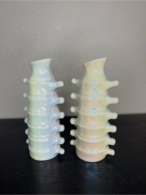 NEW Target Bullseyes Playground Halloween 2026 Skeleton Vases Set of 2